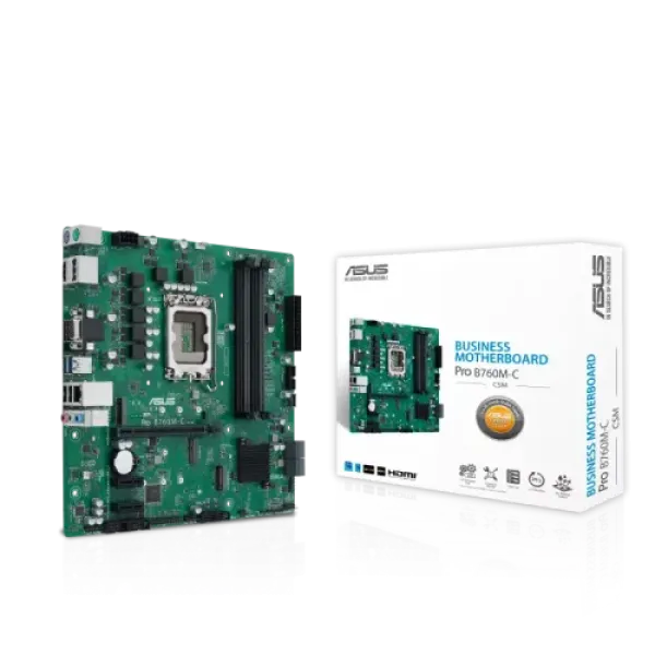 ASUS PRO B760M-C-CSM Micro-ATX Motherboard